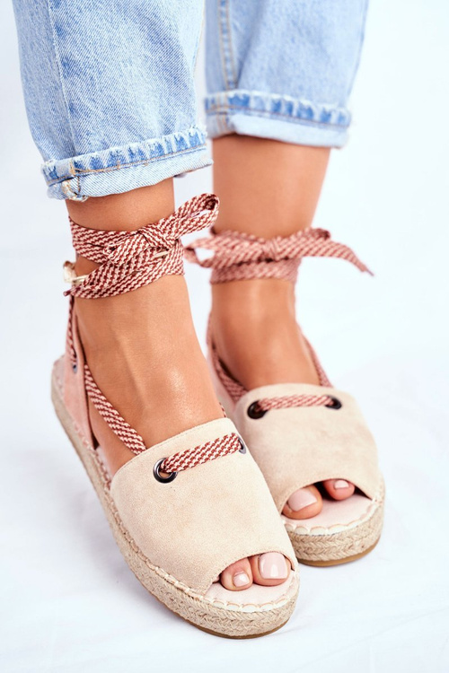Dámské Espadrilky Béžové Monacoz