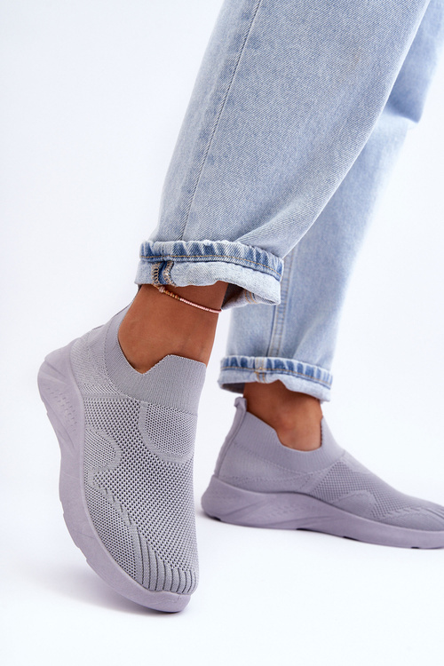 Dámské sportovní šněrovací boty šedé Claris