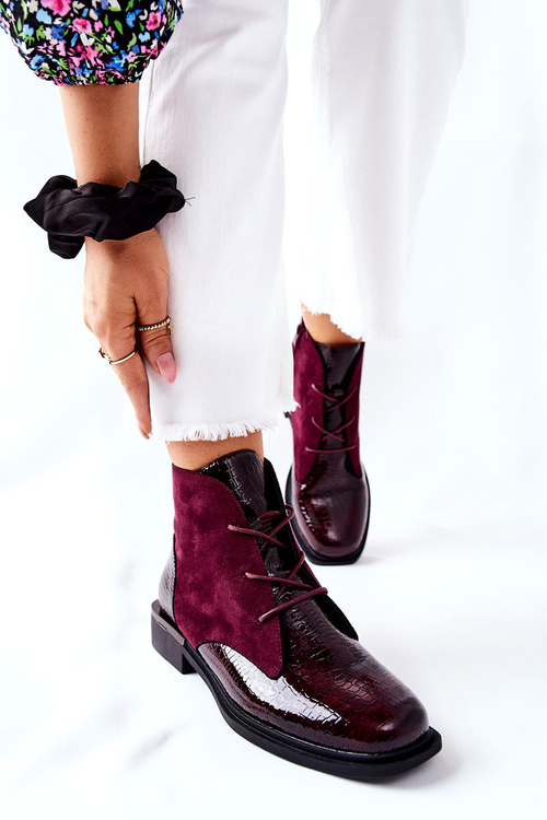 Semisové Boty Sergio Leone BT401 Burgundské