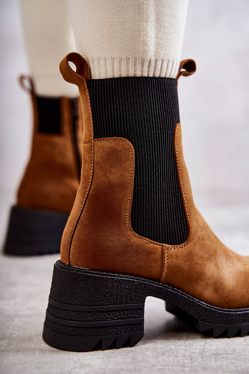 Dámske izolované vysoké podpätky Camel Abella