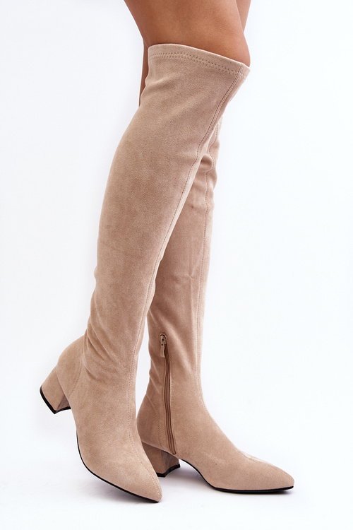 Dámske topánky s nízkym obsahom Maidna nad kolenom