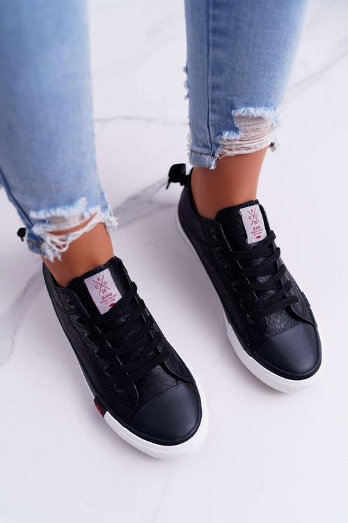 Dámské tenisky Cross Jeans černé DD2R4060