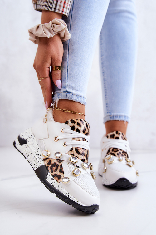 Dámská Sportovní Obuv Lu Boo Bílé Frency