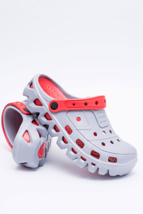 Šedé pánské zahradní žabky Flameshoes