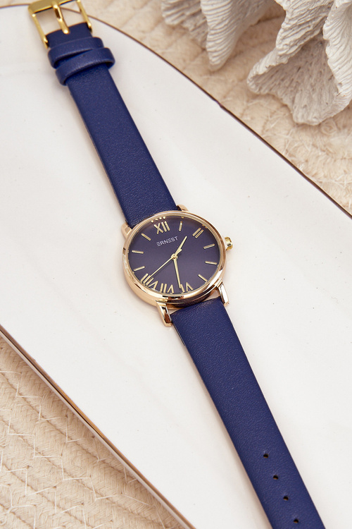 Dámské modré hodinky Ernest E97316