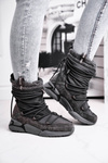 Dámske snehové topánky Big Star Grey GG274629