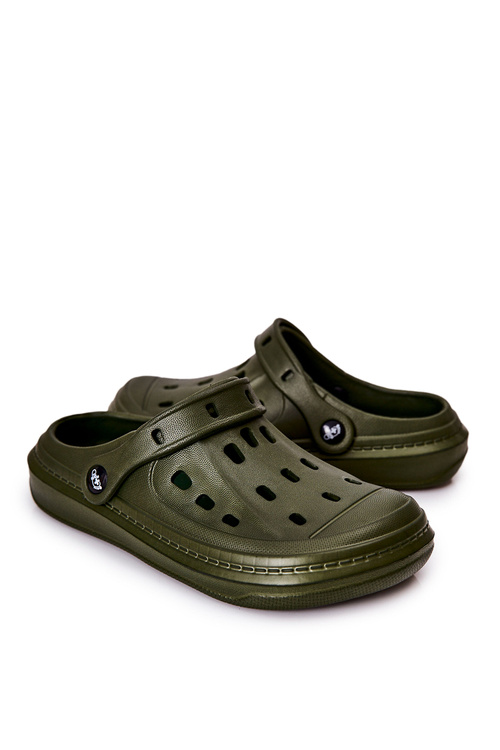 Pánské žabky Crocs Befado 154M004 Khaki