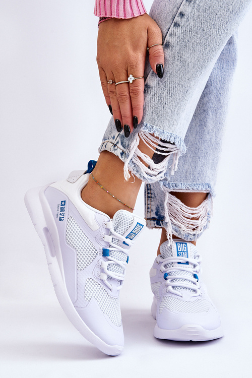 Dámská sportovní obuv Tenisky Big Star LL274373 Bílá