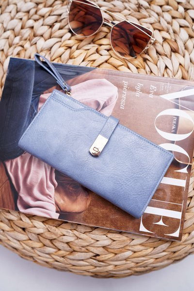 Veľká modrá AD-64 Dámska peňaženka