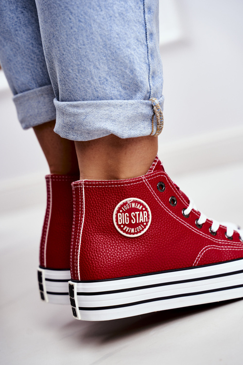 Dámské Tenisky Big Star Červené GG274014