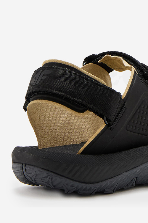 Športové dámske sandále 4FRSS24FSANF057-20S Čierne