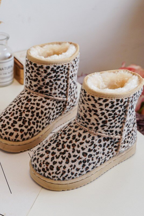 Detské izolované topánky Snow topánky béžové gooby