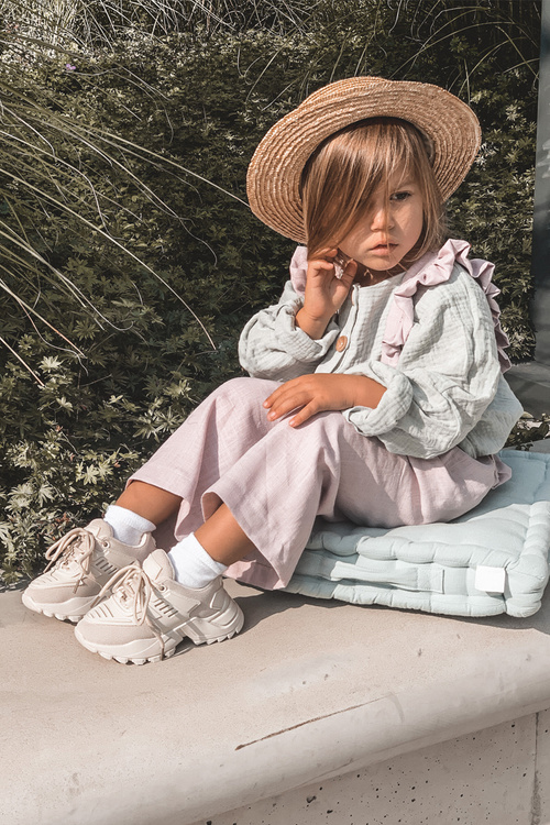 Dětské Tenisky světle Bežové Freak Out