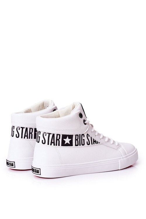 Pánské Tenisky Big Star Vysoké Bílé EE174340