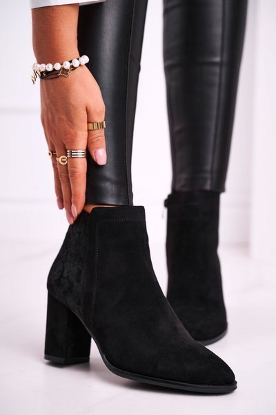 Dámske topánky na Sergio Leone Black BT508 Post