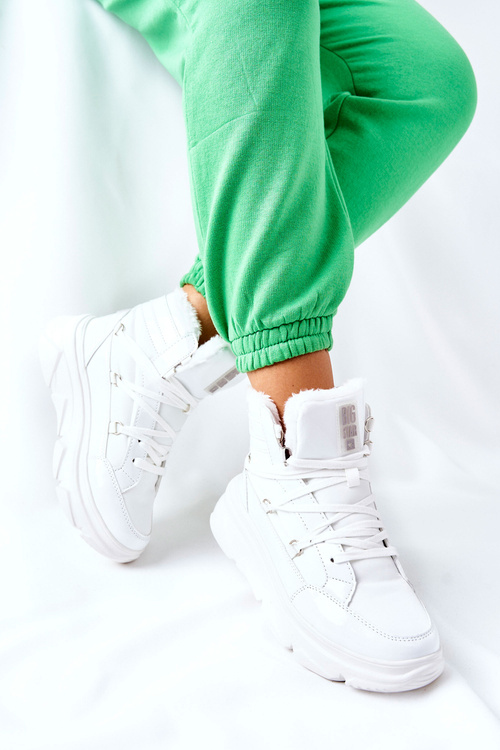 Sněhule Zateplené Big Star II274463 Bilé