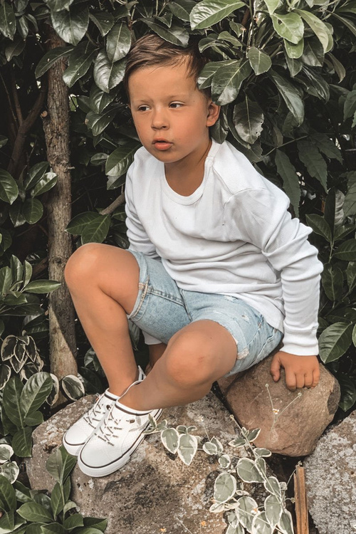 Dětské Vzdušné Tenisky Bílé Kids Club