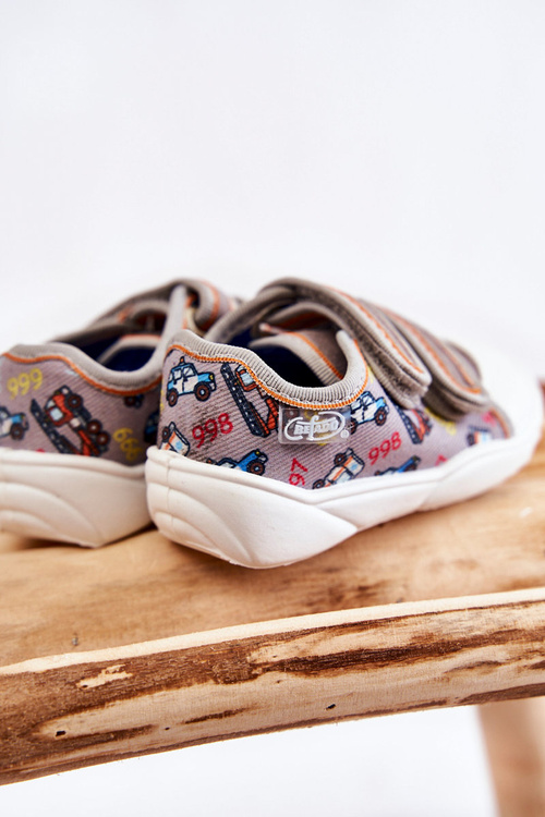 Dětské tenisky Auta Befado 907P139 Šedé