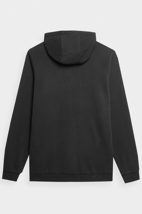 Pánská Mikina S Kapucí Rozepínací 4F Černá 4FWAW24TSWSM1256-20S