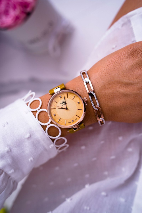 Dámské Hodinky Michael John Hořčice Narsen