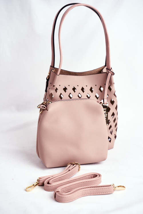 Nobo Dámska kabelka Classic Pink Shopper Nbag-I3690-C004