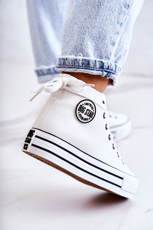 Dámska veľká hviezda Biela GG274013 tenisky