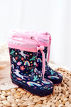 Detské gumové galoshes Navy Blue Alemans