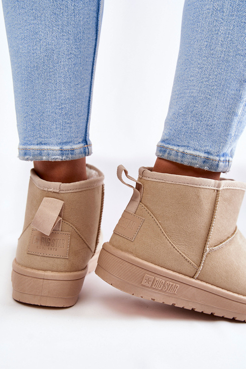 Dámské teplé sněhule Big Star KK274290 Béžove