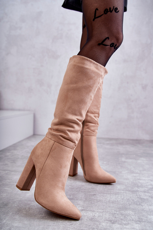 Classic Suede High -Heeled Tressa podpätky