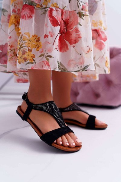 Dámské Sandály černé Sorsano