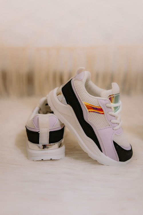 Dětské Sportovní Boty Černé-Fialové Game Time