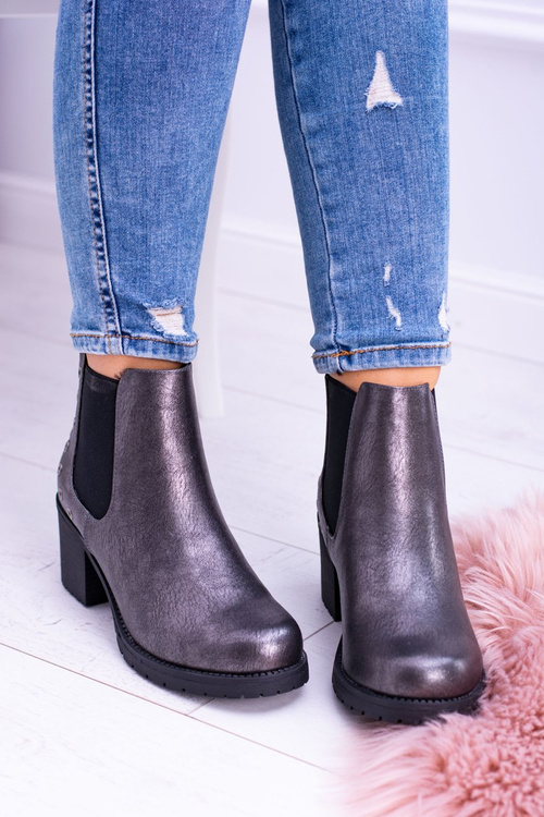 Sergio Leone Tmavě šedé boty na baru Megusto