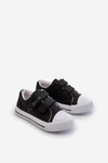 Dětské Tenisky Na Suchý Zip Big Star NN374111 Černé