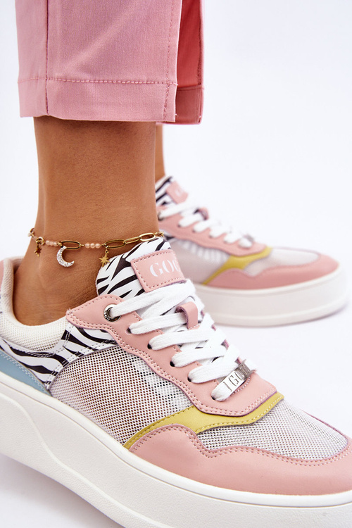 Dámske pohodlné Goe LL2N4053 Multikolor Sports Shoe