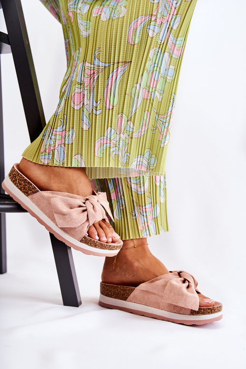 Nazouváky Na Platformě růžove So Comfy