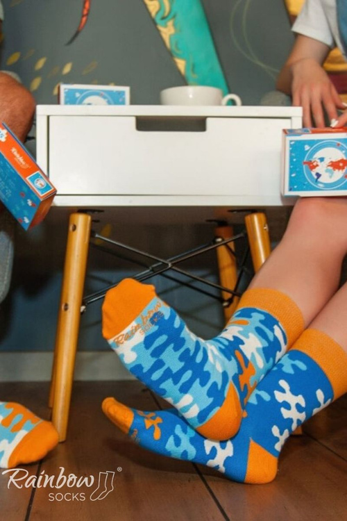 Ponožky PUZZLE Rainbow Socks