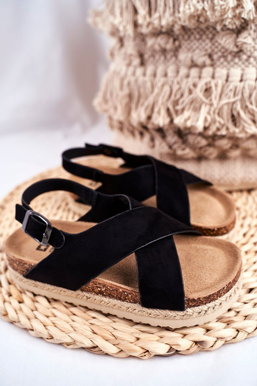 Big Star Black FF374168 Detské sandále