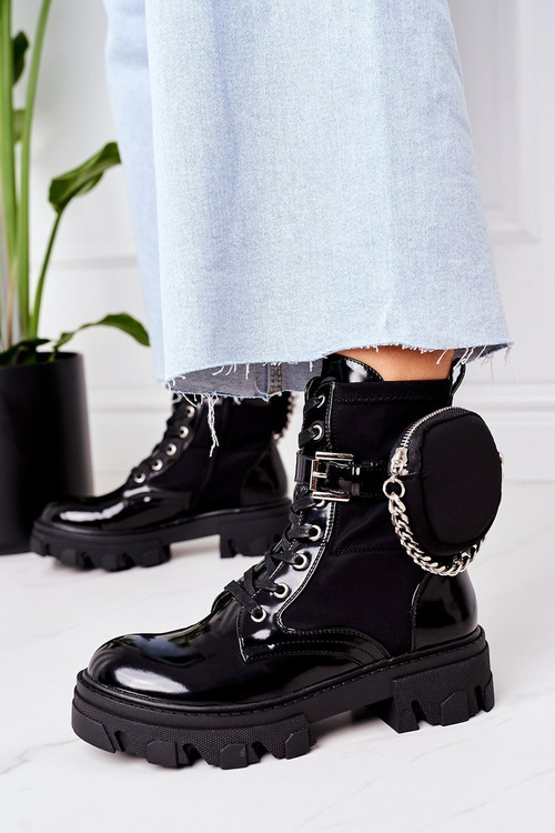 Izolované tašky s obličkou čiernou farbou Zoznámte sa