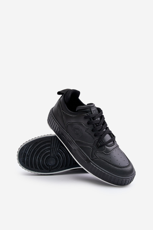 Pánské Tenisky Z Eko Kůže Big Star OO174004 Černé