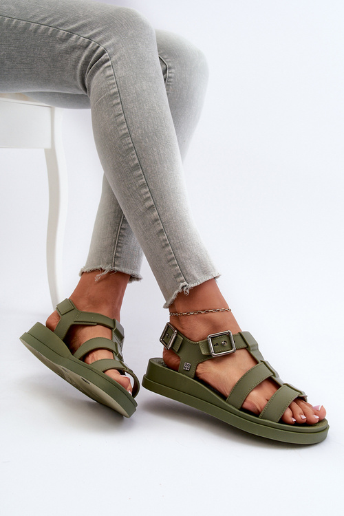 Voňavé Dámské Sandály ZAXY NN285005 Zelené