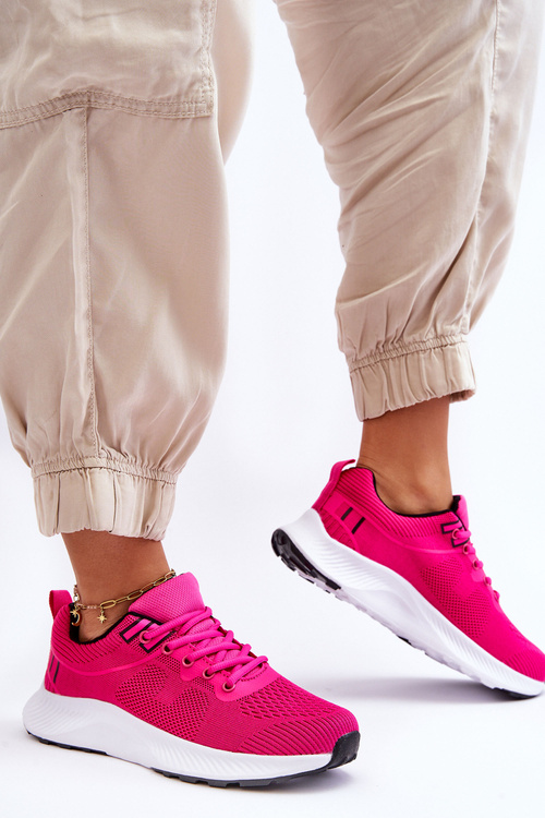 Klasické dámské sportovní šněrovací boty Fuchsia Darla