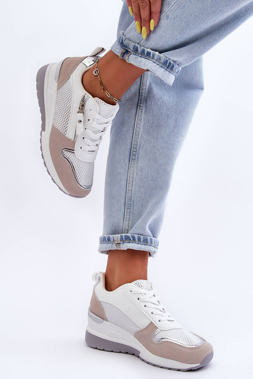 Dámské tlusté tenisky s různobarevným vzorem Sivan