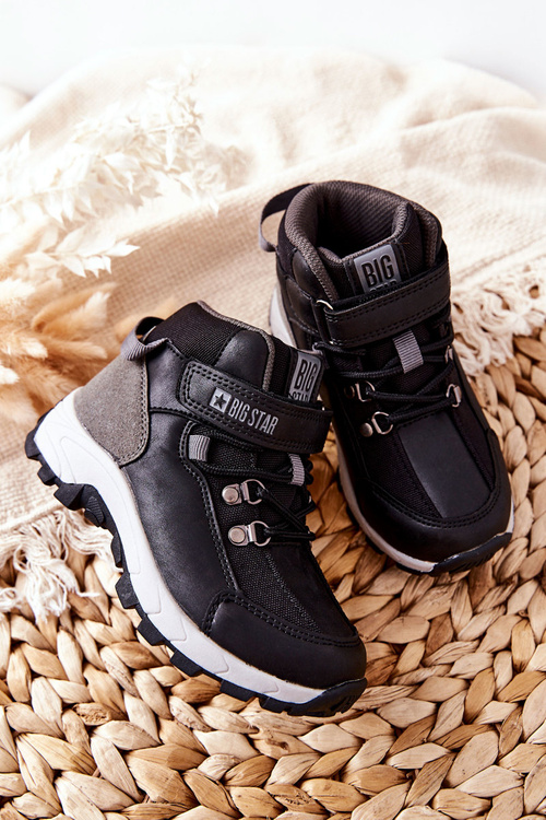 Dětské Trekking Boty Big Star II374100 Cerné