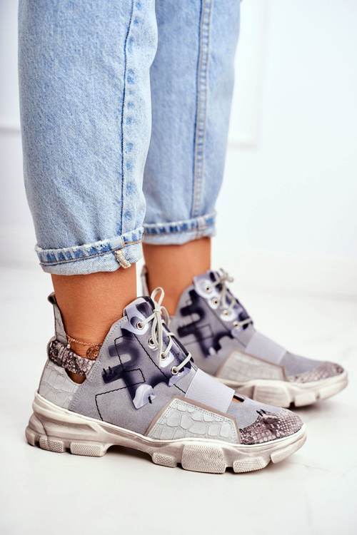 Dámská Obuv kožená Sneakers Maciejka 04423-13