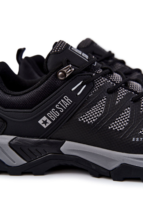 Pánska športová topánka Pamäť pena Veľká hviezda KK174105 čierna