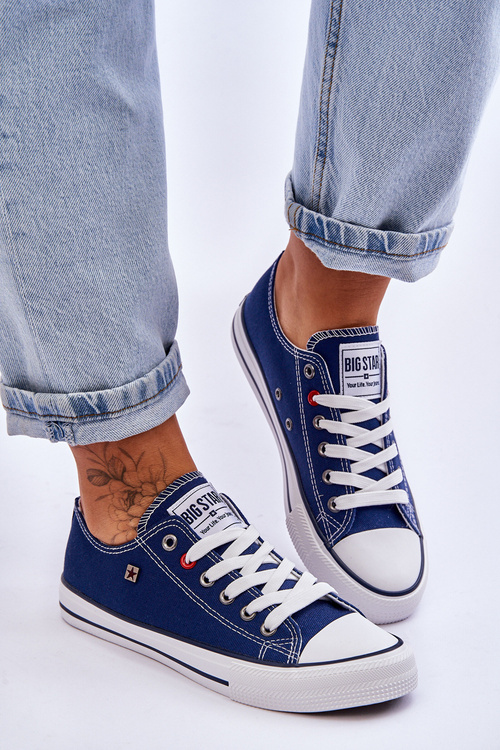 Dámska veľká hviezda T274021 Navy Blue tenisky