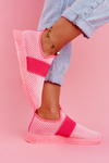Dámská Sportovní Obuv Slip-on Neon Růžové La Fiesta