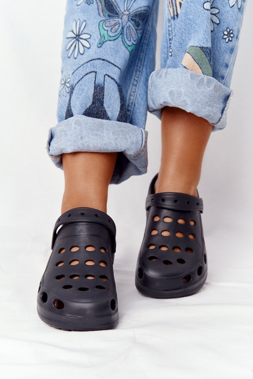 Dámské Nazouváky Černé Pěnové EVA