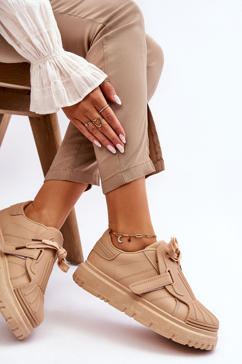 Dámska módna športová topánka béžová genéza