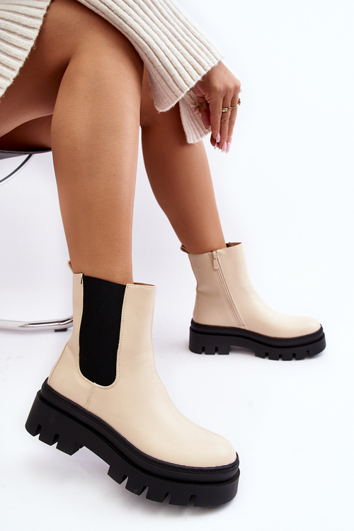 Kožené topánky Loretta